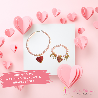 Mommy & Me Matching Necklace and Bracelet Set
