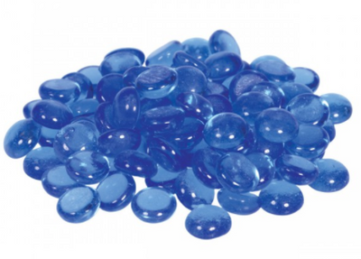 Underwater Treasures Decorative Marbles - Blue - 100 pk