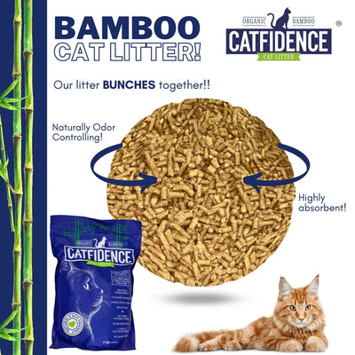 Catfidence Bamboo Cat Litter