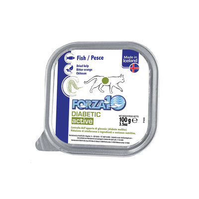 Forza10 ActiWet Diabetic Support Icelandic Fish Recipe Canned Cat Food