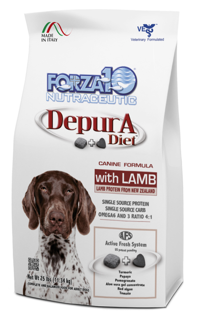 Forza10 Active Depura Diet Lamb Dry Dog Food Lamb