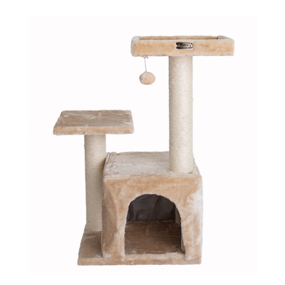 Armarkat Real Wood Classic Cat Tree A3207, 32-Inch Beige