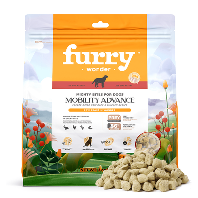 Mobility Advance Freeze-Dried Raw Duck & Chicken Recipe for Dogs